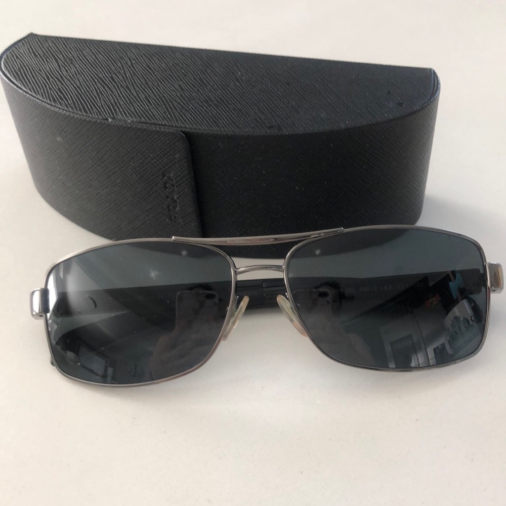 Prada polarized sunglasses with box